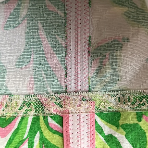 LILLY PULITZER Seeing Pink Elephants Strapless Angela Dress - Picture 10 of 10